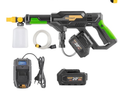 Sada aku tlaková myčka Procraft CW20 + baterie 20/4 a nabíječka 20/1