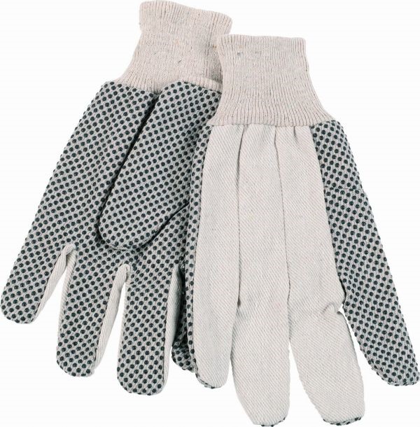 KRTG006XL - G Plátěné rukavice bílé vel. XL (zahradnické)