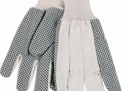 KRTG006XL - G Plátěné rukavice bílé vel. XL (zahradnické)