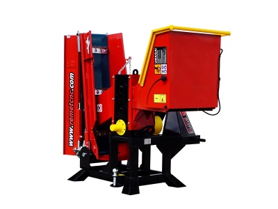 Špalíkovač za traktor PTO Model R-120 Remet + Pásový dopravník 2,3m