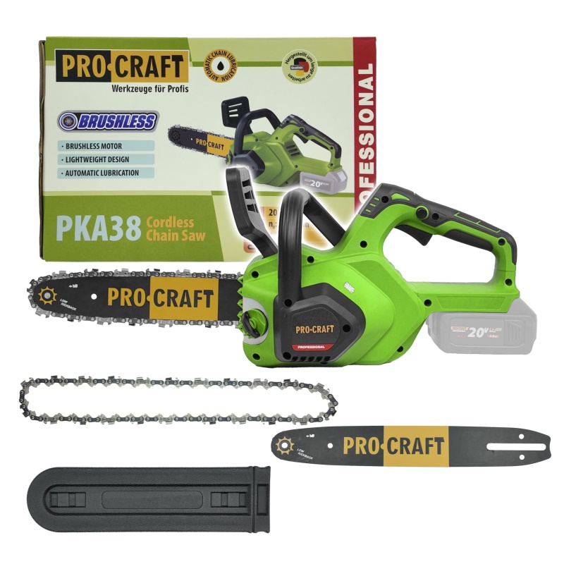 Aku ruční pilka Procraft PKA38 (bez baterie a nabíječky)