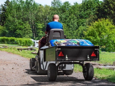 Sklopný vozík NT - 4 černý