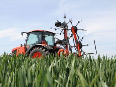 Rotační obraceč Kubota TE6500