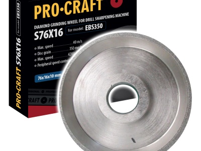 Brusný kotouč pro víceúčelovou ostřičku Procraft S76X16 /EBS350