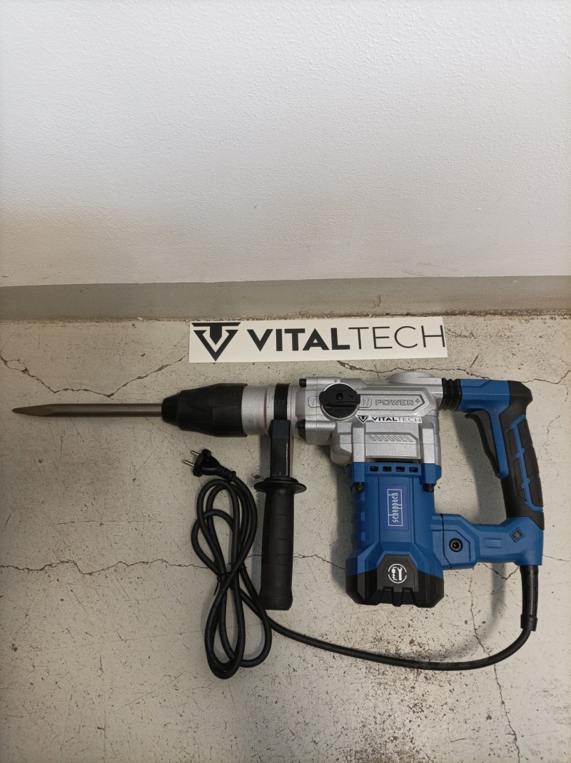 Scheppach DH 1600 MAX Vrtací/sekací kladivo 7,5 kg 1600W