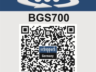 Scheppach BGS 700 - kombinovaná kotoučová a pásová bruska