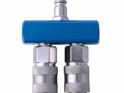 Scheppach Vzduchová rozbočka se 2 rychlospojkami