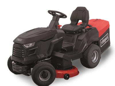 Scheppach TMR 452-98H-RD - travní traktor 98 cm se zadním výhozem a hydrostatickou převodovkou