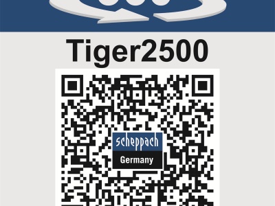 Scheppach Tiger 2500 - brousící systém 230 V
