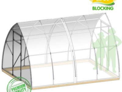 Zahradní polykarbonátový skleník KIN STRELKA 6x3m PC 4mm