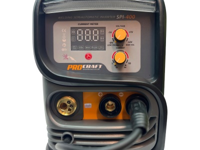 Svařovací poloautomatický invertor (CO2) MIG/MAG, MMA Procraft SPI-400 (20-200A)