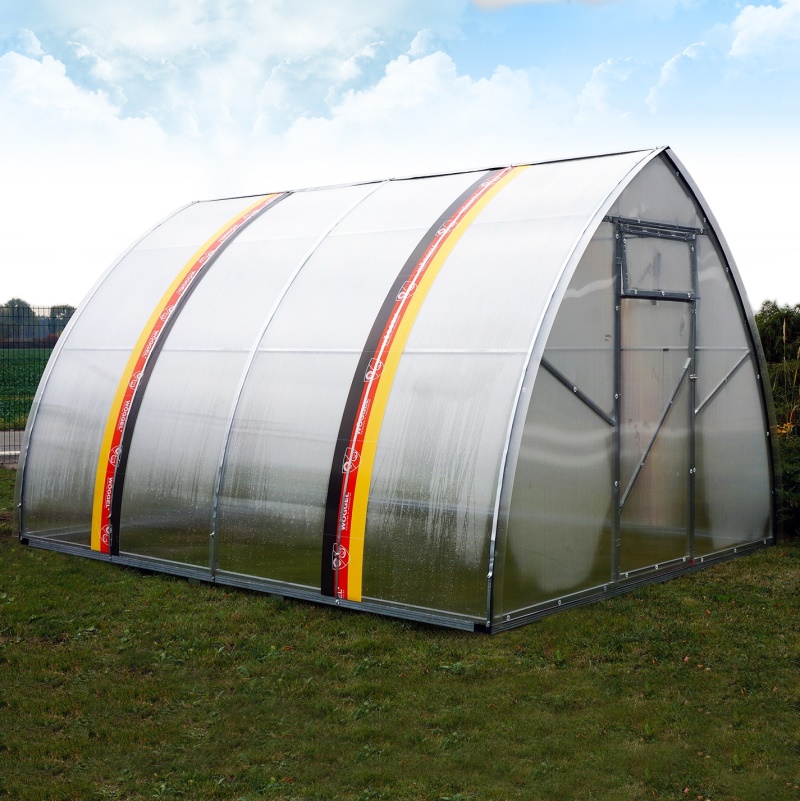 Zahradní polykarbonátový skleník KIN STRELKA 6x3m PC 4mm