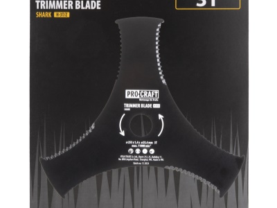 Nůž křovinořezu (D255*25.4) 3T vroubkovaný PROCRAFT