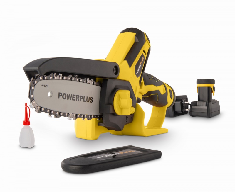 POWXG1045 - AKU jednoruční řetězová pila 12V LI-ION 100mm 2bat