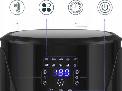Riwall HOME DUNGA - digitální horkovzdušná fritéza 7 l