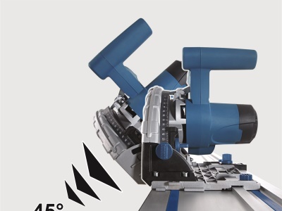 Scheppach PL 55 ponorná pila + 2x vodící lišta 700mm + ochrana proti překlopení + spojka lišt