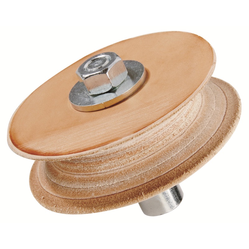 Scheppach Kožený honovací kotouč 100 mm - pro systémy Tiger