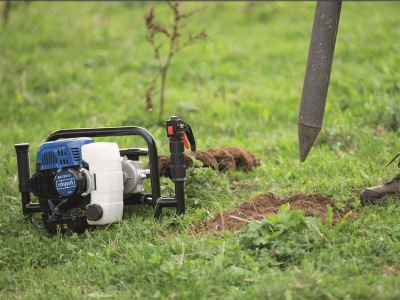 Scheppach EB 2000 - půdní vrták + 2 vrtáky