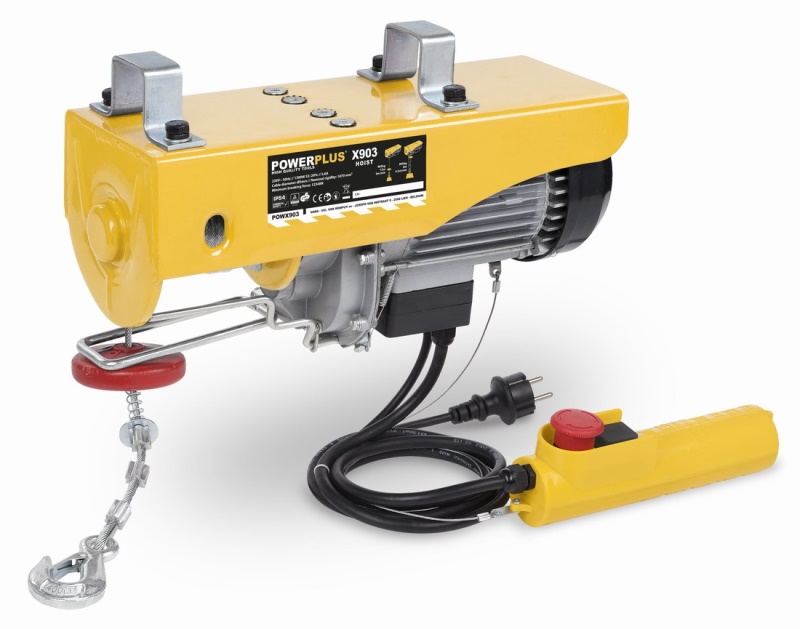 POWX903 - Lanový naviják (kočka) 1300 W 400-800Kg