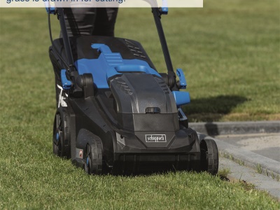 Scheppach BC-MP380-X-SET XL2 - 2x20 V IXES aku sekačka 4v1 s bezuhlíkovým motorem + 2x 4Ah baterie + duální nabíječka 4,5 A