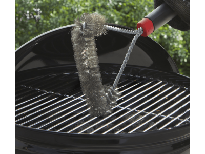 Weber Třístranný kartáč na čištění roštů, 30 cm