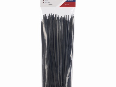 PRER00031 - Stahovací pásky 5 x 250mm černé 125ks