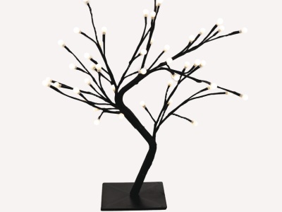 Stromek žárovky 48 LED stolní na baterie