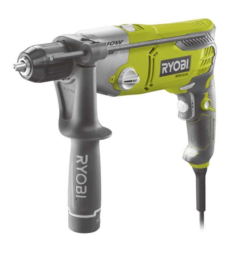 Ryobi RPD1010-K - 1010 W příklepová vrtačka s elektrickým motorem