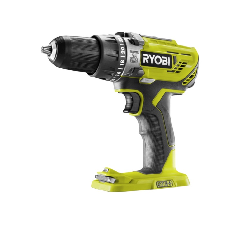 Ryobi R18PD3-0 - aku 18 V vrtačka ONE+ (bez baterie a nabíječky)