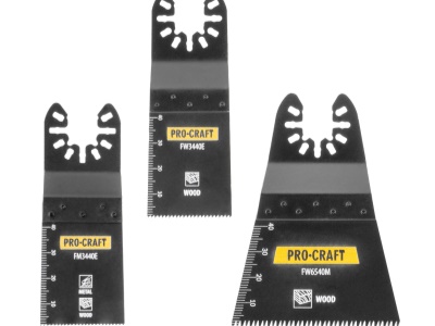 Sada nástavců pro multifunkční oscilační brusku Procraft MB3