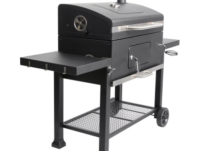 Riwall PRO RCG 80 - gril na dřevěné uhlí XXL Riwall PRO