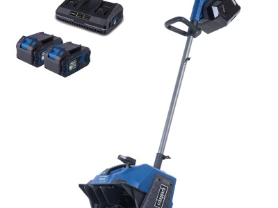 Scheppach BC-SNB410-X-SET XL2 - 2x20 V IXES aku sněhová fréza + 4Ah baterie + duální nabíječka 4,5 A