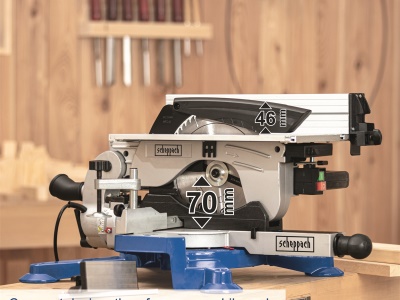 Scheppach HM 100 T - kombinovaná pokosová/stolová pila