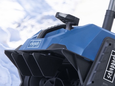 Scheppach BC-SNB410-X-SET XL2 - 2x20 V IXES aku sněhová fréza + 4Ah baterie + duální nabíječka 4,5 A