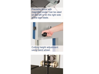 Scheppach Basa 3 - pásová pila 400 V