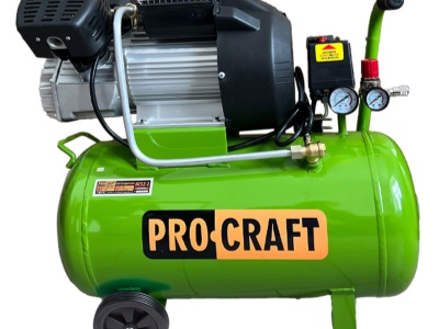 Kompresor Procraft AC52-2 a set příslušenství ke kompresoru 5 ks