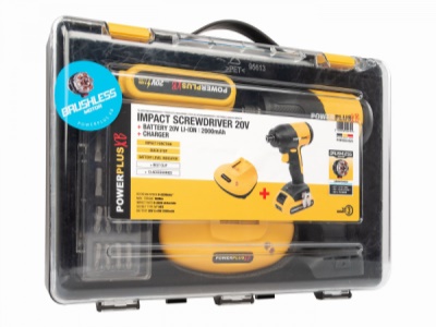 POWXB30020 - Aku rázový utahovák 160Nm 20V