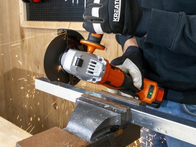 POWDP35160 - Aku úhlová bruska 20V 125mm bezuhlíková (bez AKU)