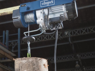 Scheppach HRS 400 - lanový naviják elektrický