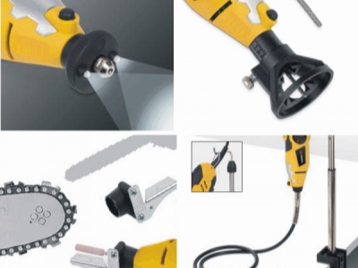 POWX1340 - Multifunkční bruska 180 W  plus  100 ks příslušenství