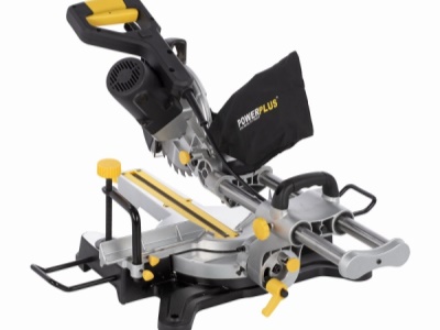 POWX07560S - Pokosová pila s potahem a oboustranným náklonem 1 500W / 210mm