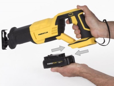 POWX0077LI - AKU Ocasová pila 18V LI-ION