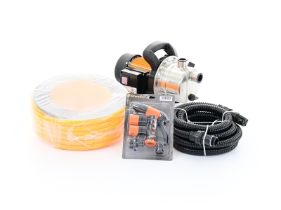 Riwall PRO REJP 1000 INOX SET - zahradní proudové čerpadlo 1000 W s příslušenstvím