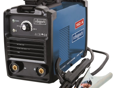 Scheppach WSE1100 - svářecí invertor 160 A s příslušenstvím
