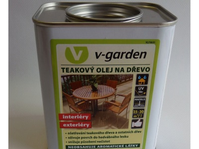 Sokrates V-garden Teak olej 0,6l