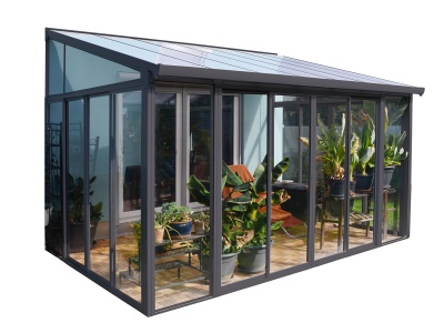 Palram - Canopia Torino 3 x 4,25 antracit - Zimní zahrada