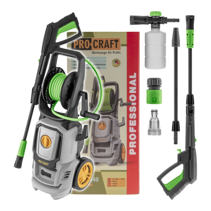 Vysokotlaký čistič Procraft CW1.8/140, 140bar