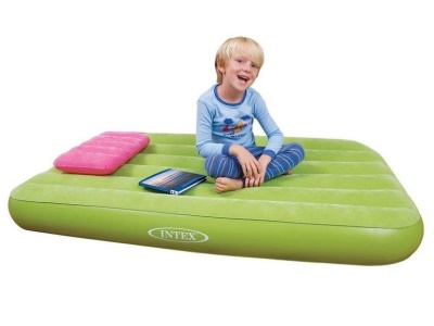 Postel nafukovací Intex Cozy Kidz - mix barev