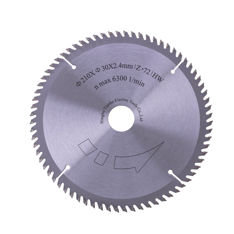 Scheppach Pilový kotouč TCT ( 210 x 30 x 2,4 mm, 72 Z ) - pro PL 75