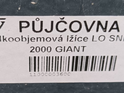 Lžíce velkoobjemová LO SNR 2000 GIANT